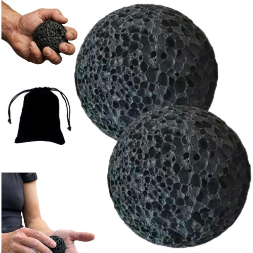 (Black-2, 4cm) Μπάλα κάλους χεριού, υψηλής πυκνότητας, για αναρρίχηση γυμναστήριο