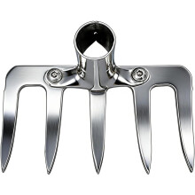 (size_name, 5 toothed) Gartenrechenkopf 2026, schwerer Stahlrechen, 5 Zinken