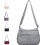 (#D, -) Χρωματιστή τσάντα crossbody, πολλές θήκες, καθημερινή 1
