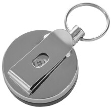 2 Pz Heavy Duty Bobina Retrattile Porta Badge Identificativo Belf Clip Infermiera Carta di Nome