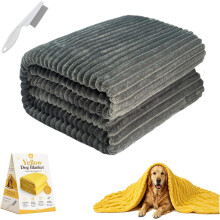 (I, 40*60in) Emotionale Unterstützungsdecke für Hunde, gelbe Flanell