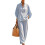 (Light Blue, 5X-Large) Set due pezzi lino cotone - come 2026 1