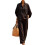 (Black, 5X-Large) Set due pezzi lino cotone - come 2026 1