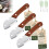 (3PCS, -) Multifunktionaler Gemüseschäler mit Holzgriff, 3-in-1 1