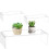 2 Pcs Acrylic Display Stands Acrylic Risers Dessert Table Display Set Rectangular Clear Display Stand Riser for Display 6