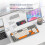100 Key Mechanical Keyboard 2.4G  Wireless Keyboard Gasket Structure Wireless Mechanical Keyboard 4