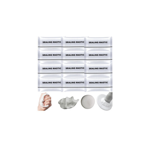 (12PCS, -) Pâte étanche améliorée 2026, silicone séchage rapide