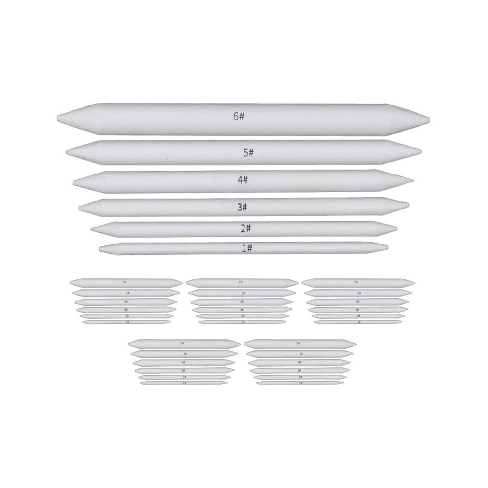 36Pcs Artist Blending Stump And Tortillion Art Blenders For Student Sketch Drawing 4711324477312