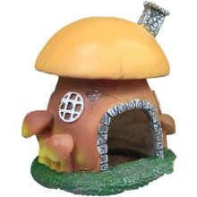 (Mushroom, -) Simulatie pompoen paddenstoel schuilplaats grot, aquarium decor voor garnaal en betta