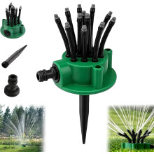 (1PCS*A, -) 360 dekkingsprecisie tuinirrigatie sproeier, multi-verstelbaar flex ontwerp