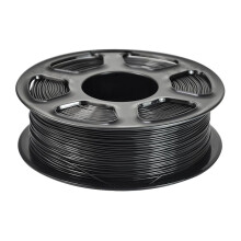 PLA-3D-Druckerfilament, Sauber Gewickeltes PLA-Filament 1,75 Mm, Passend für die Meisten FDM-3D-Drucker, 1-Kg-Spule PLA-Filament Schwarz