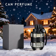 90ml Long Lasting Perfume, Cinnamon Tobacco Notes, Rich Scent Ideal for Evening Business Events