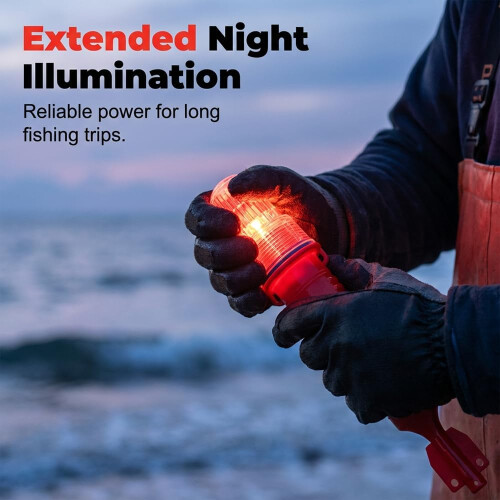 (1pcs, -) Φως σήματος βάρκας LED 2026, αδιάβροχο (ίδιο) - Marine distress flare 1