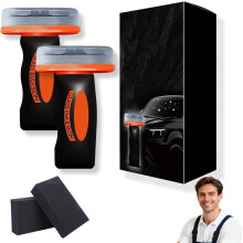 (A, -) Q4 Glas Guard, Autoglas Ölfilm Reinigungsbürste
