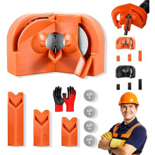 (Orange, -) Elektrischer Bohrer Schärfer, Mehrzweck Schleifvorrichtung