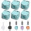 (Blue, -) 2026 Upgrade 6er-Pack Ladekabel Magnet Organizer 1