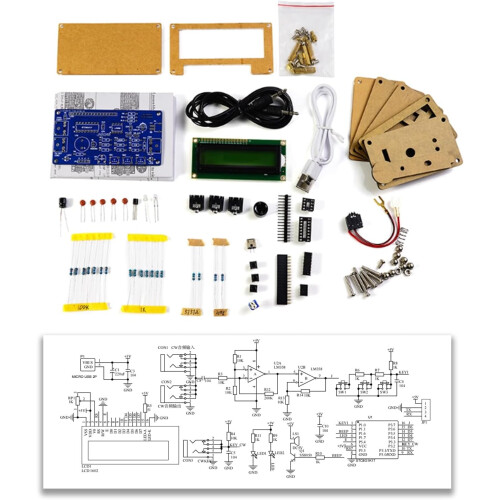 (Components-a, -) Kit de Prática de Solda para Treinador de Código Morse para Eletrônica 2