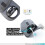 (White, color_name) Ηλιακό καπέλο baseball, επαναφορτιζόμενο USB, 3 ταχύτητες, αθόρυβο 2