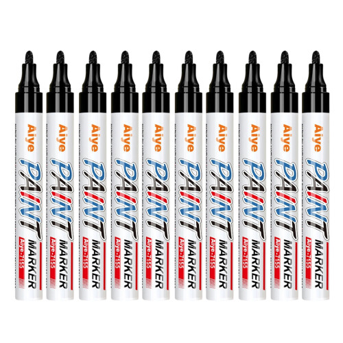 Marker Pen For Restoring Inscriptions On Limestone-Black