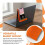 (Orange*2, -) Support téléphone pliable 2026, voyage 6