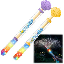 (Purple+yellow, -) Leuchtender Regenbogen LED Wasserblaster, Poolparty