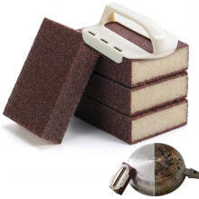 (Sponge With Handle, -) Esponja Mágica de Esmeril 2026, Carborundum para Panelas