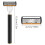 (48 Refills + 2 Handle, -) 24/48 Lâminas de Barbear com Cabo, 6 Navalhas para Rosto e Cabeça 4