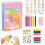 (2PCS*A, -) Kit arte graffio arcobaleno, set 35 pezzi cartoline creative per bambini 1