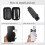 (2PCS White A+B, -) Objectif miroir pour smartphone, reflets 8