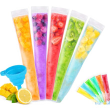(200PCS*A, -) 100 Stück lebensmittelechte Lutscherbeutel, Eisformen mit Trichter