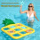 Inflatable Tropical Fruit Circle Challenge And Play Set For Pool 2