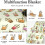 (4 70x100cm, -) Manta Multifuncional Bubble Tea, Flanela para Pets e Sofá 5