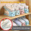 (Pink Pack of 1, -) Οργανωτής παπουτσιών ρυθμιζόμενος, πτυσσόμενο πλαστικό 2