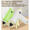 (20w (White) + 30 Hot Melt Glue Sticks, -) Πιστόλι θερμής κόλλας ασύρματο, USB, για χειροτεχνία 4