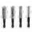 (Silver, 6+8+10mm) Ανοιχτής τρύπας διαμαντιού 2 σε 1, για πλακάκια, ξηρή διάτρηση 8