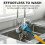 (1*yellow, -) 2 σε 1 βούρτσα καθαρισμού σήτας, με στραγγιστήρι, μικροΐνες 6