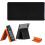 (Black, -) Support téléphone silicone aluminium, flexible 1