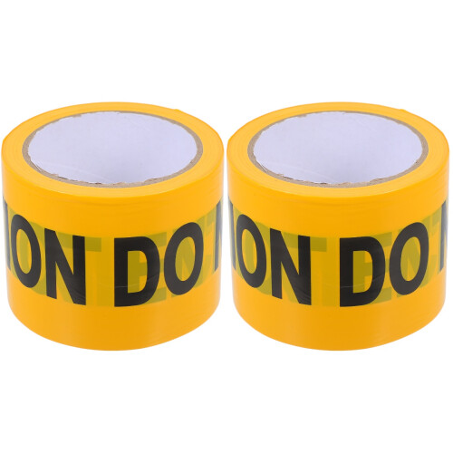 2Rouleaux Ruban De Non-Adhésif Pour Avertissement 1