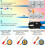 (50PCS, -) Connecteurs électriques rapides à levier 5