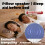 (Blue, -) Oreiller Bluetooth pour dormir, ultra-fin, conduction osseuse 7