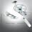 (Blue, -) LED φως οροφής ανεμιστήρα drone, λαβή E27, τηλεχειριστήριο 4