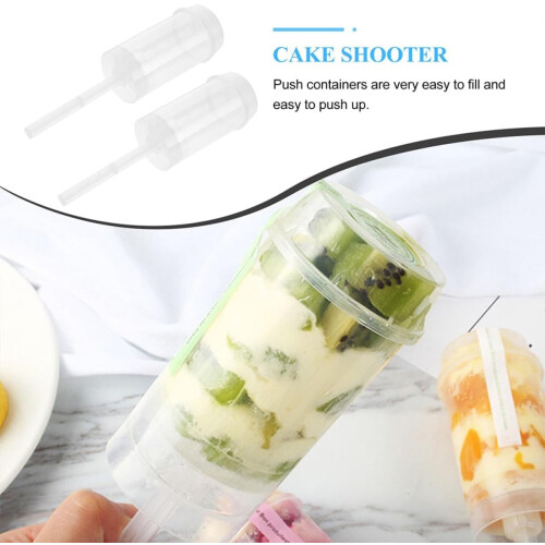 (30 Pcs, -) Δοχεία push pop κέικ, επαναχρησιμοποιήσιμα, με καπάκια 1