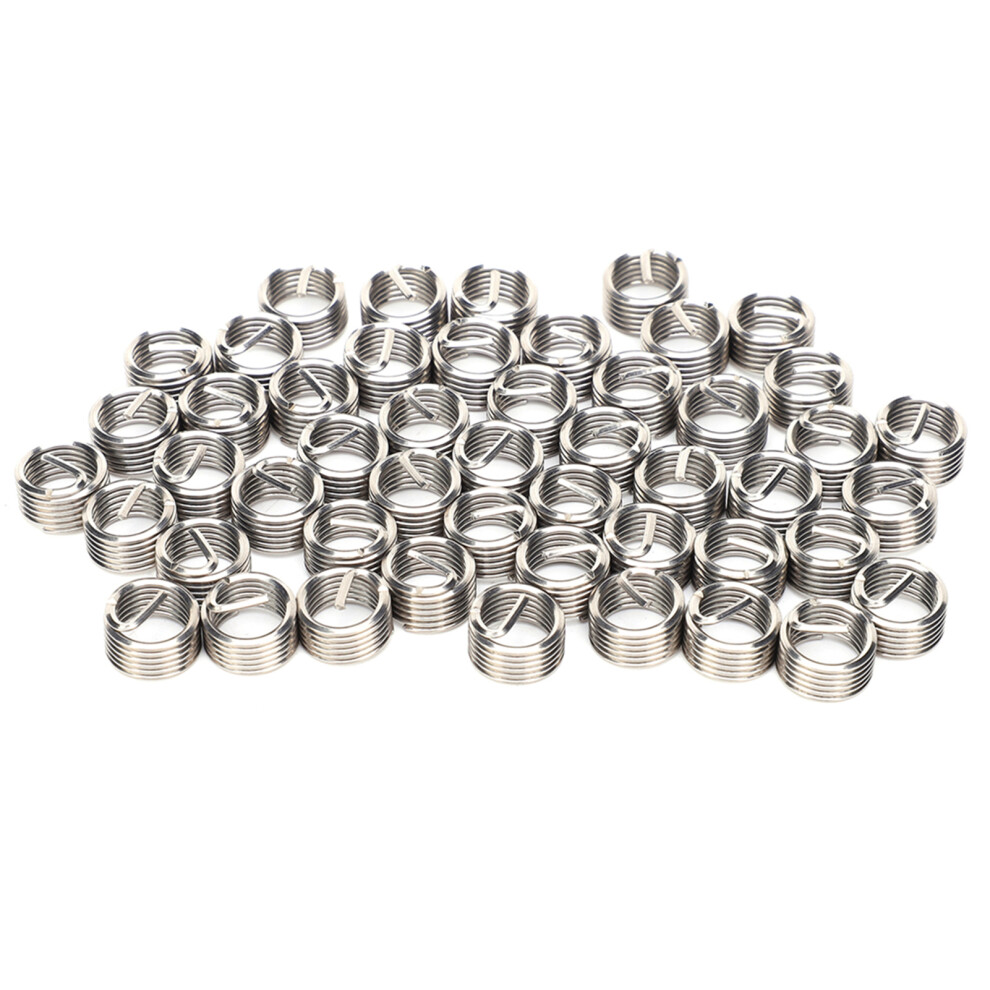50 Stainless Steel Wire Thread Inserts M10x1.25