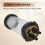 Clear CO2 Atomizer External Turbo Super Diffuser Atomizer Fish Tank Aquarium WaterPlant Fish Tank Landscape Aquatic 10