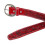CTM Leather Western Embossed Belt with Removable Buckle 6