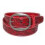 CTM Leather Western Embossed Belt with Removable Buckle 4
