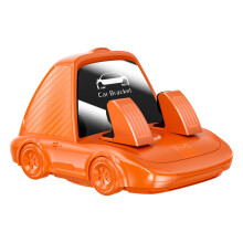Petit support de téléphone en Silicone pour tableau de-Orange