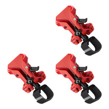 Supports compacts d'organisateur de Clip de ceinture-Rouge