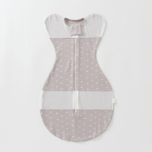 (Gray Plus,M)Saco de dormir para bebé con algodón absorbente de humedad para un descanso cómodo