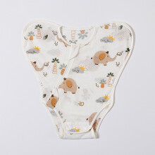 (Elephant,M)Saco de dormir infantil sin mangas con absorción de humedad para un clima cálido de sueño